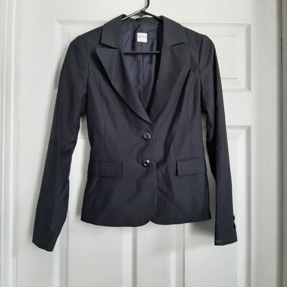 Aritzia Talula Babaton Pinstripe Black Blazer 2 - Picture 1 of 7